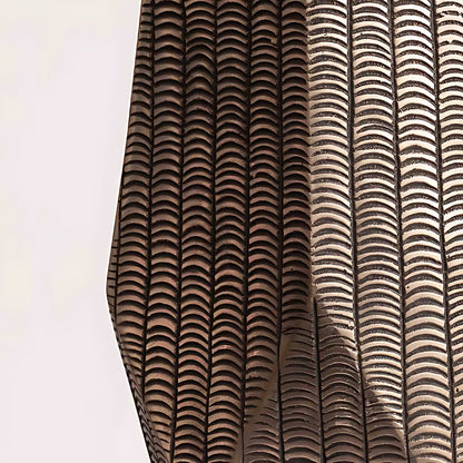 Naksh Textured Aluminium Sculptural Vase by Kazuri, photo 2 of 4