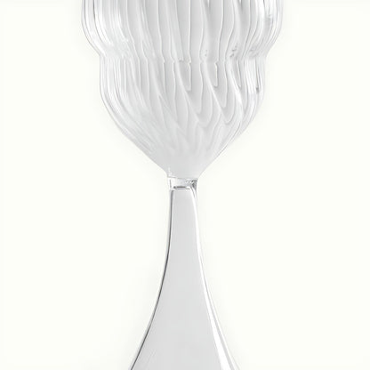 Peacock Clear Glass Wine Glasses by Kazuri, photo 2 of 3