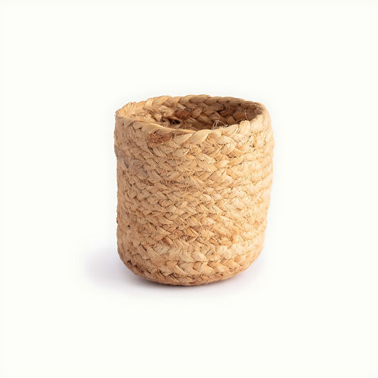 Poppy Woven Grass Pen Holder by Kazuri