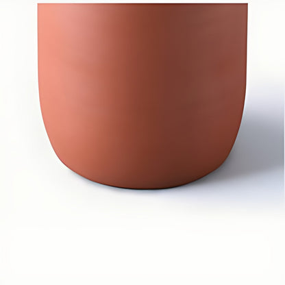 Pravah Terracotta Water Bottle with Lid by Kazuri, photo 2 of 4