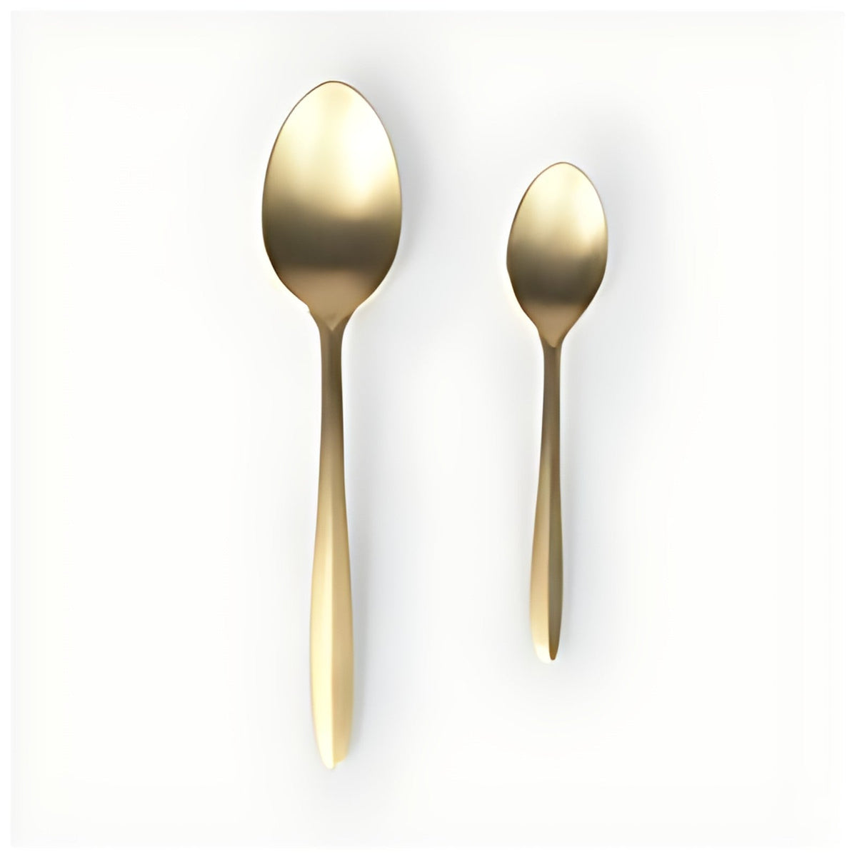 Rasa Brushed Brass Cutlery Set (Set of 5) by Kazuri, photo 2 of 4