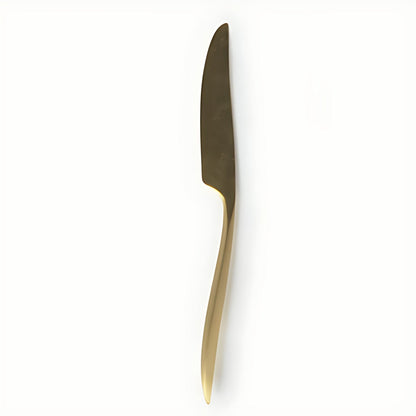 Rasa Brushed Brass Cutlery Set (Set of 5) by Kazuri, photo 4 of 4