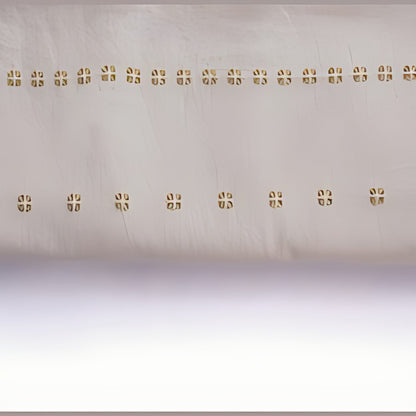 Regalia Ivory Light Kala Cotton Table Cloth by Kazuri, photo 2 of 4
