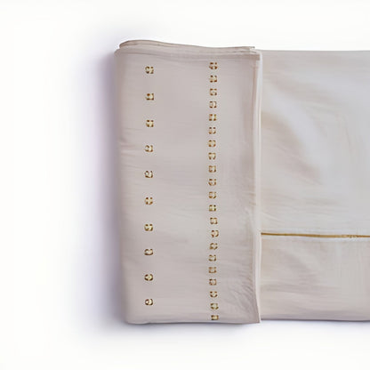 Regalia Ivory Light Kala Cotton Table Cloth by Kazuri, photo 4 of 4
