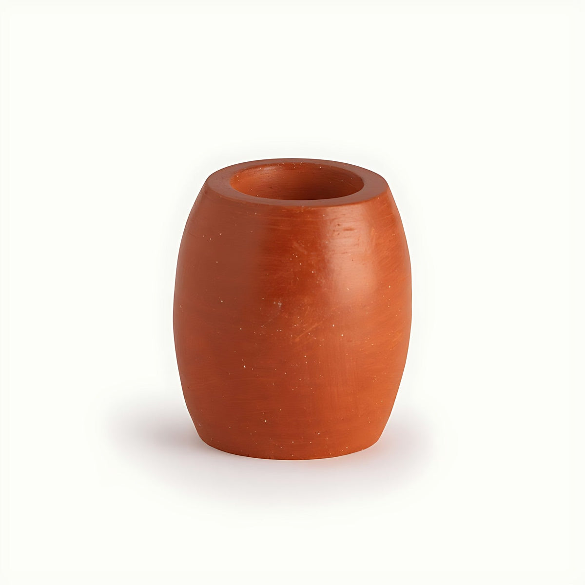 Roja Terracotta-Red Earthenware Votive Candle Holder by Kazuri, photo 2 of 3