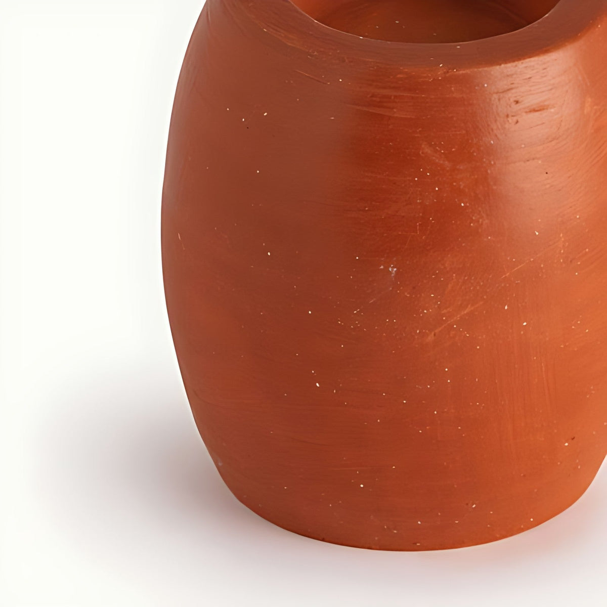 Roja Terracotta-Red Earthenware Votive Candle Holder by Kazuri, photo 3 of 3