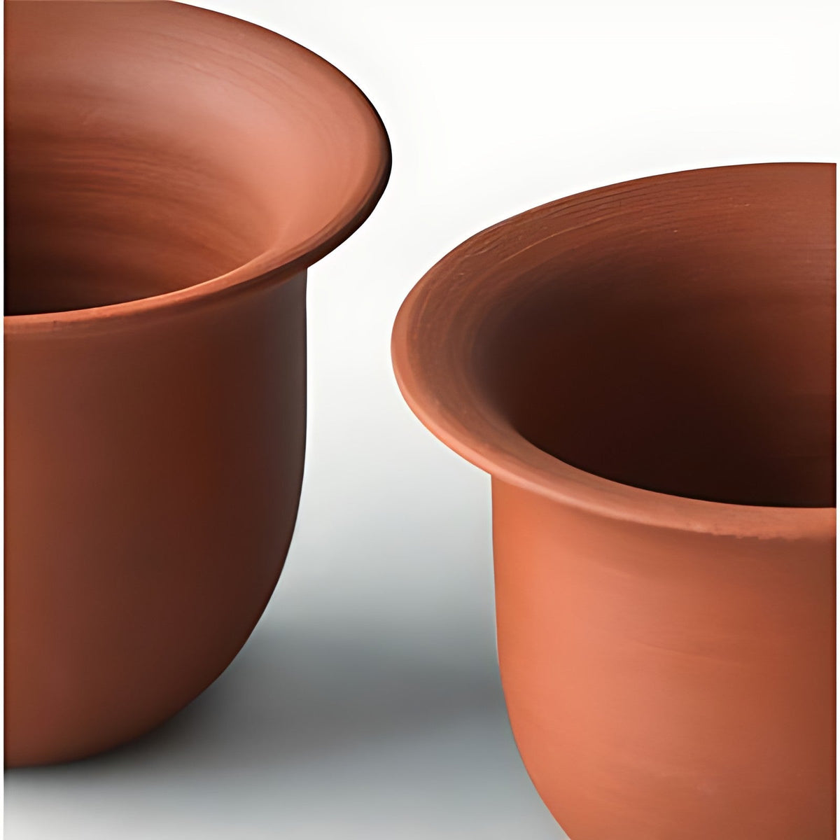 Shangrila Terracotta Cups with Flared Rim by Kazuri, photo 2 of 3