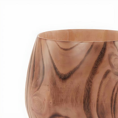 Skittle Walnut Wood Bud Vase by Kazuri, photo 2 of 4