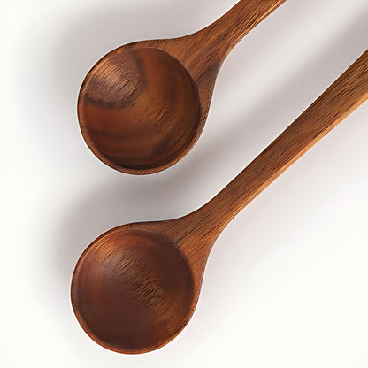 Acacia Wood Condiment Spoons by Kazuri, photo 3 of 4