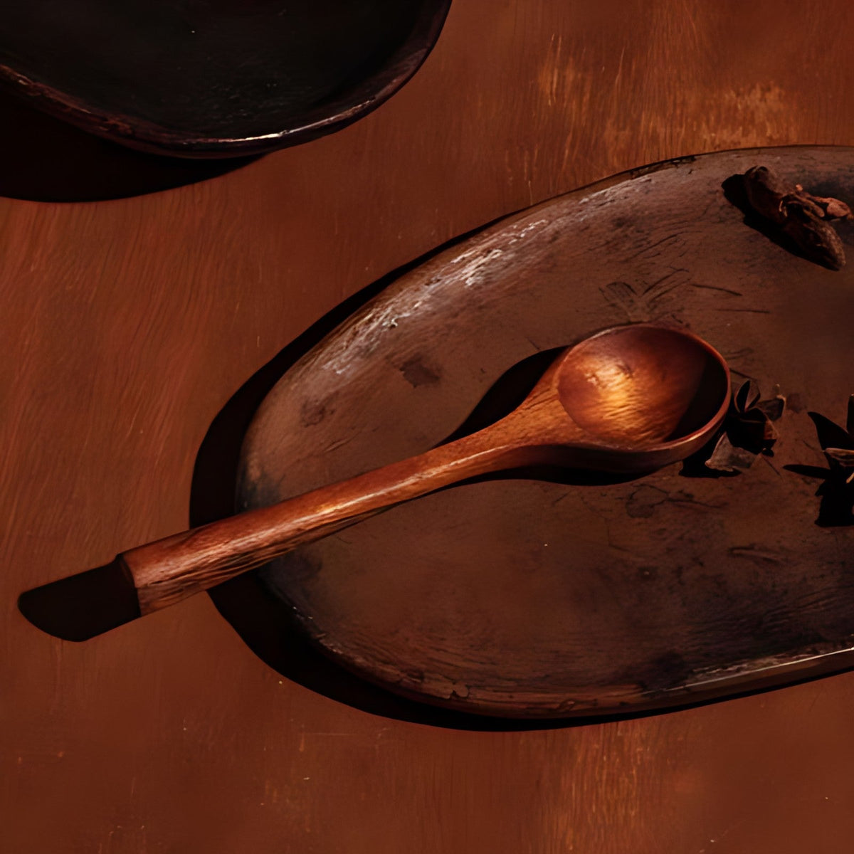 Acacia Wood Condiment Spoons by Kazuri, photo 4 of 4