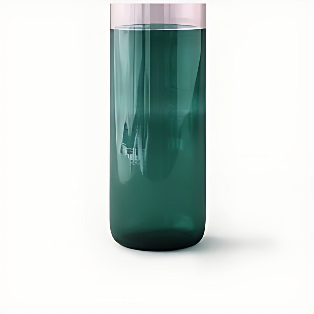 Suma Two-Tone Glass Bottle with Stopper by Kazuri, photo 2 of 4