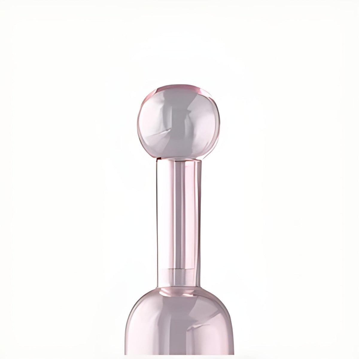 Suma Two-Tone Glass Bottle with Stopper by Kazuri, photo 3 of 4