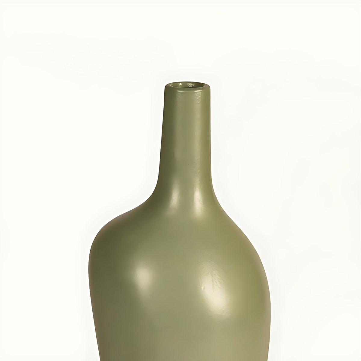 The Fern Matte Stoneware Bottle Vase by Kazuri, photo 3 of 4