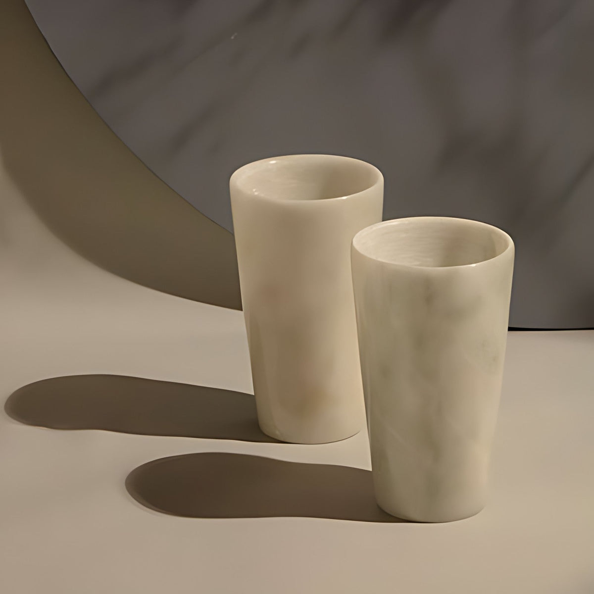 Tioata Marble Tumblers by Kazuri, photo 4 of 4