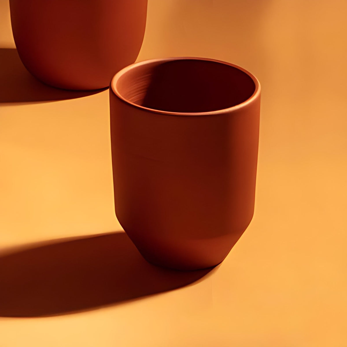 Tuimelaar Terracotta Tumblers by Kazuri, photo 4 of 4
