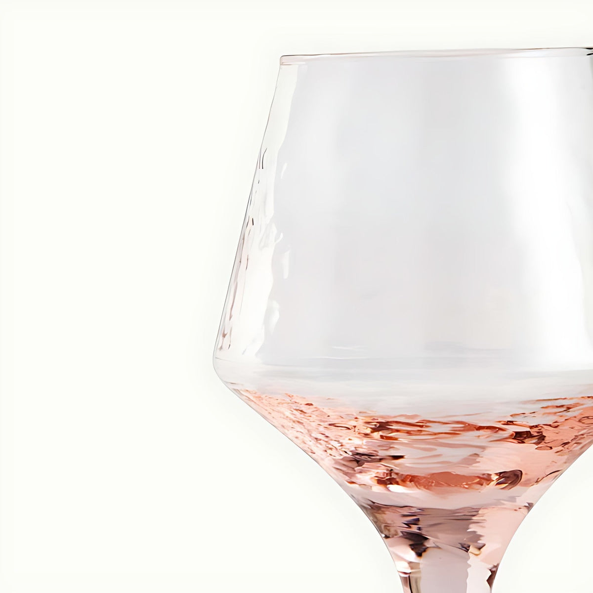 Vav Blush Pink Wine Glasses by Kazuri, photo 2 of 4