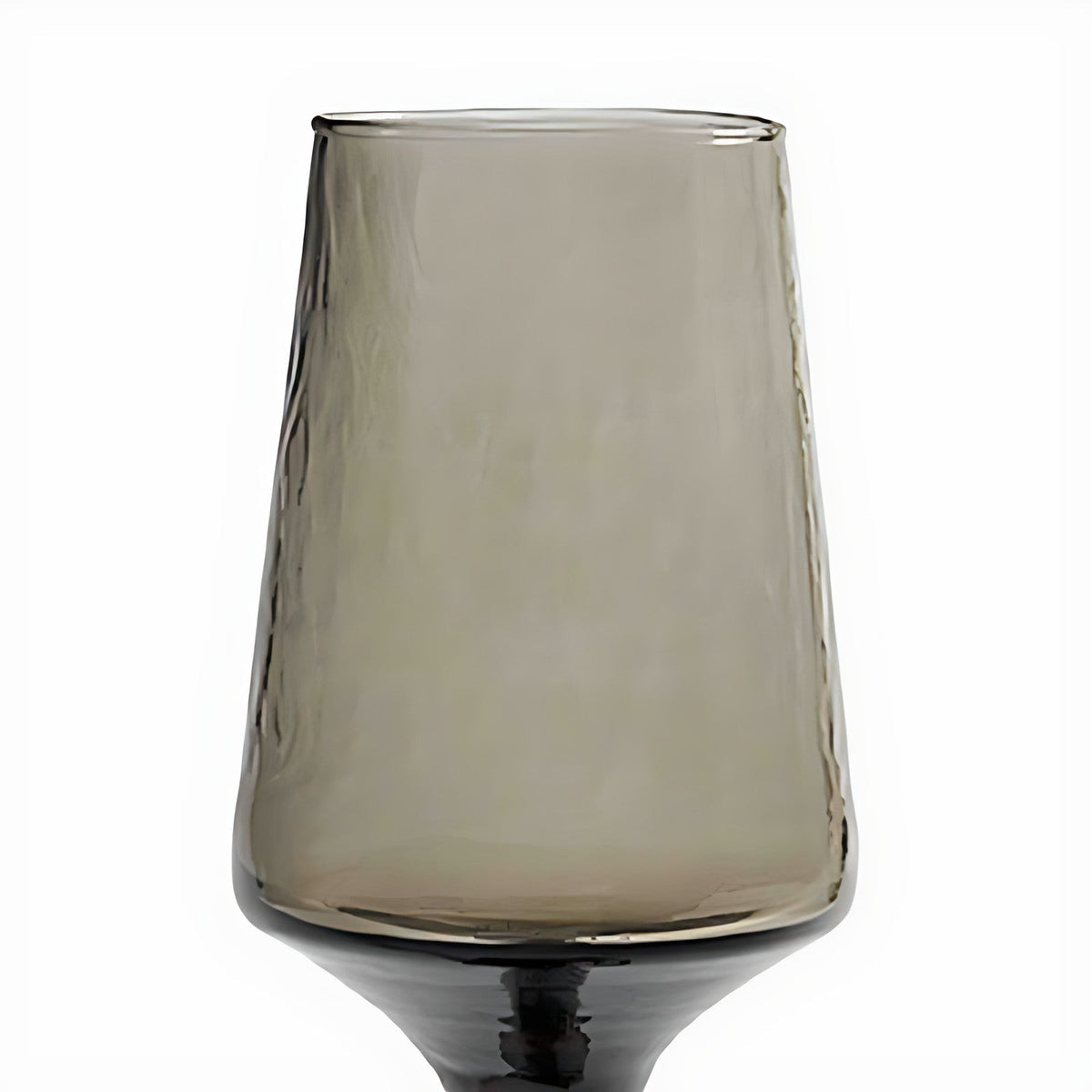 Victoria Smoky Grey Wine Glasses by Kazuri, photo 2 of 4