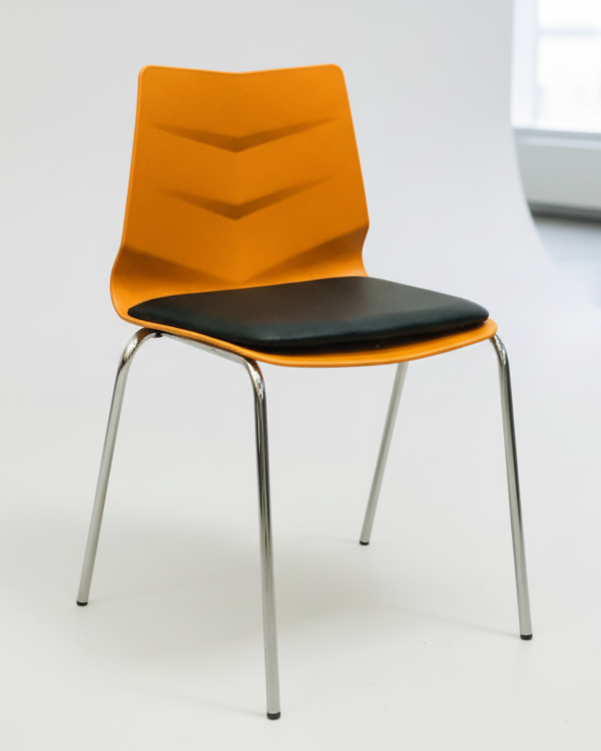 Sweden Chair with Steel Legs