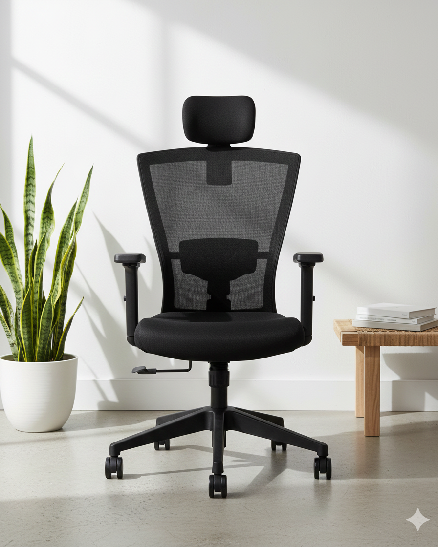 Zinc High-Back Ergonomic Mesh Office Chair