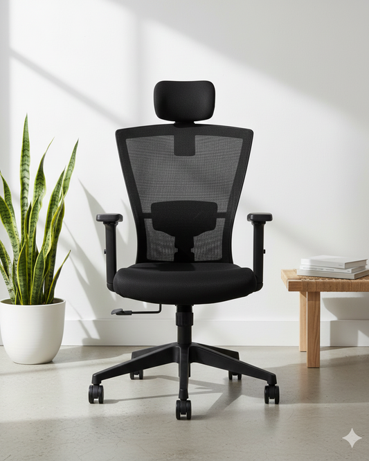 Zinc High-Back Ergonomic Mesh Office Chair